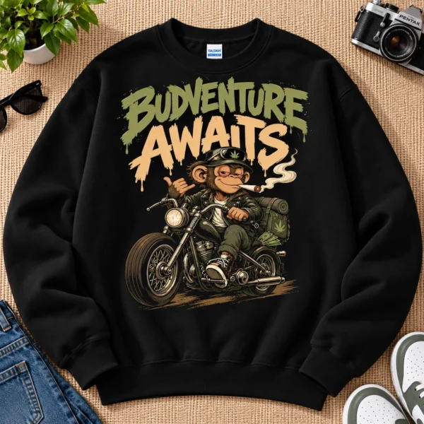 Budventure Awaits Unisex Sweatshirt