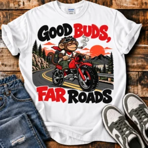 Good Buds Far Roads Model Mkp Good Buds Far Roads Unisex T-Shirt