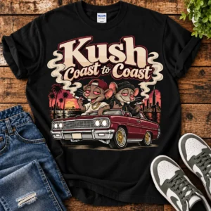 Kush Coast To Coast T-shirt Listing Mkp Kush Coast To Coast Unisex T-Shirt