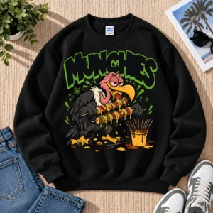 Munchies Sweatshirt Listing MKP Webp Munchies Unisex Sweatshirt