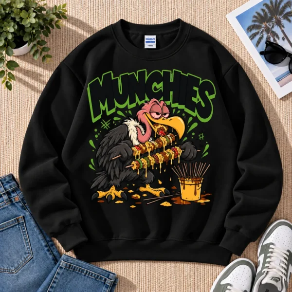 Munchies Sweatshirt Listing MKP Webp Munchies Unisex Sweatshirt
