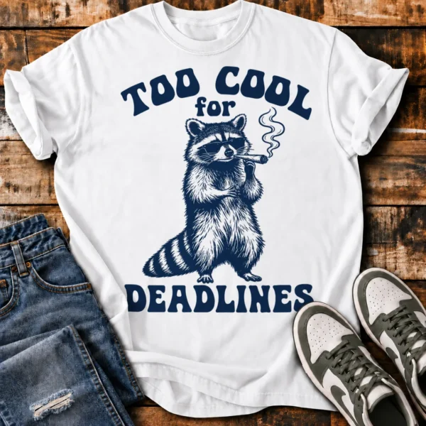Too Cool For Deadlines Unisex T-Shirt